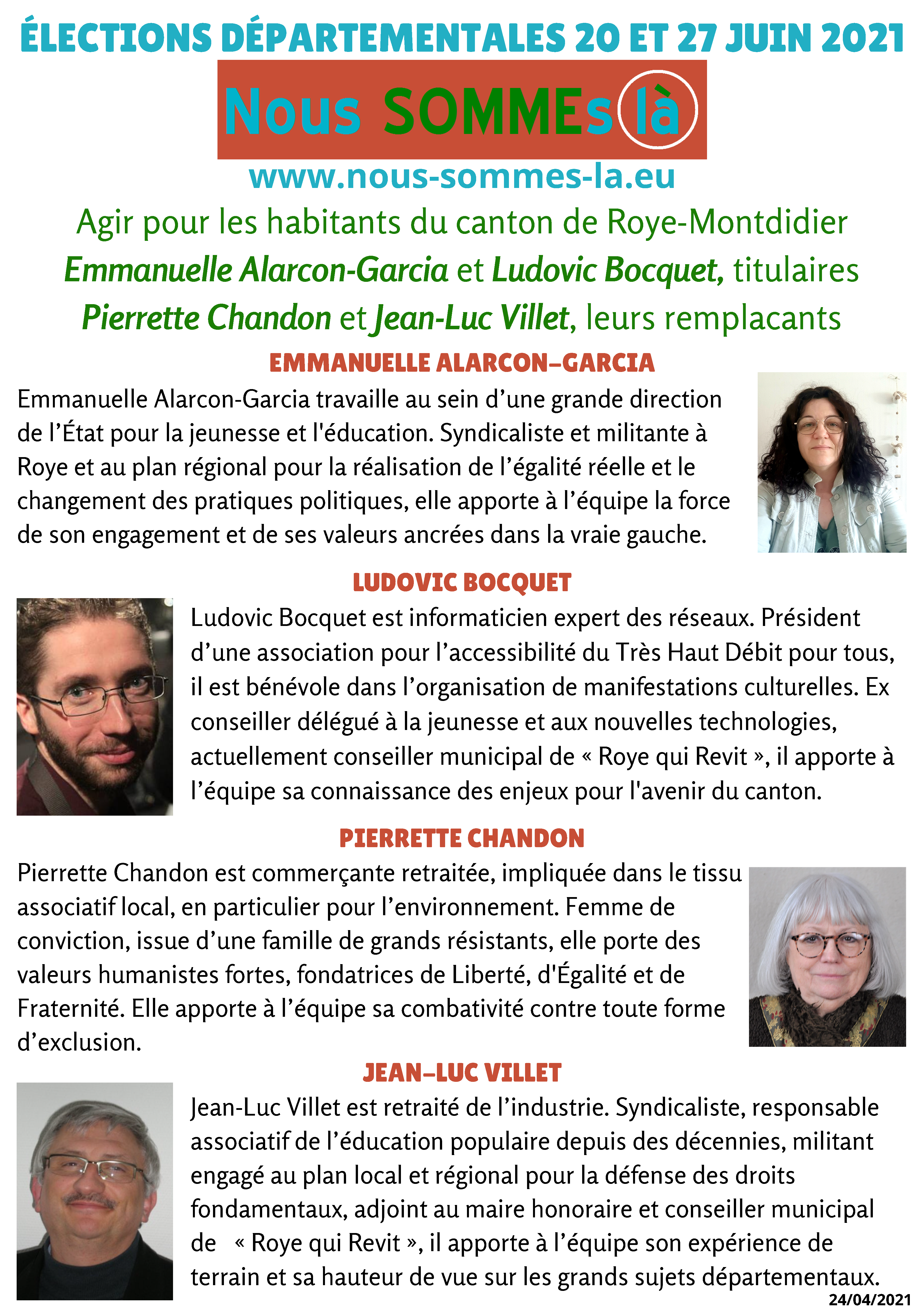 Nous SOMMES la - Présentation